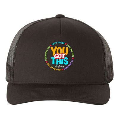 Test Day Rock The Test Testing Day You Got This  Yupoong Adult 5-Panel Trucker Hat