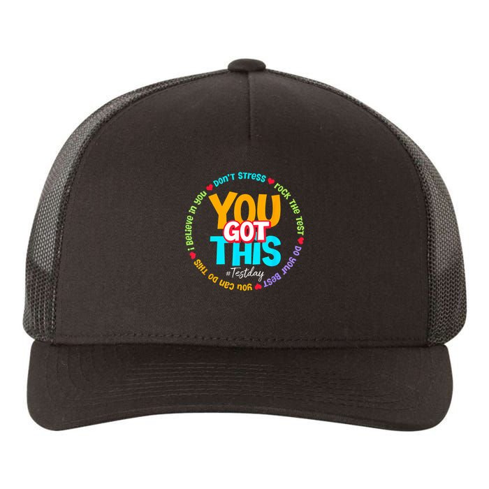 Test Day Rock The Test Testing Day You Got This  Yupoong Adult 5-Panel Trucker Hat