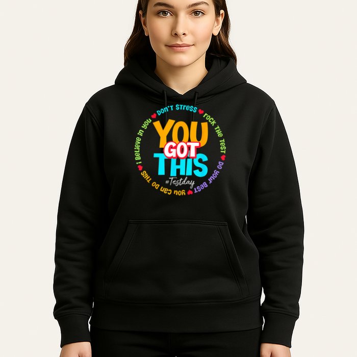 Test Day Rock The Test Testing Day You Got This  Hoodie