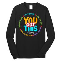 Test Day Rock The Test Testing Day You Got This  Long Sleeve Shirt