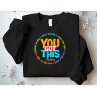 Test Day Rock The Test Testing Day You Got This  Sweatshirt