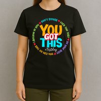 Test Day Rock The Test Testing Day You Got This  T-Shirt
