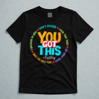 Test Day Rock The Test Testing Day You Got This  T-Shirt