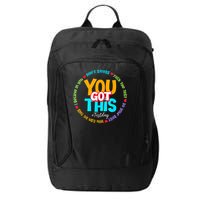 Test Day Rock The Test Testing Day You Got This  City Backpack