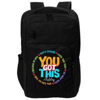 Test Day Rock The Test Testing Day You Got This  Impact Tech Backpack