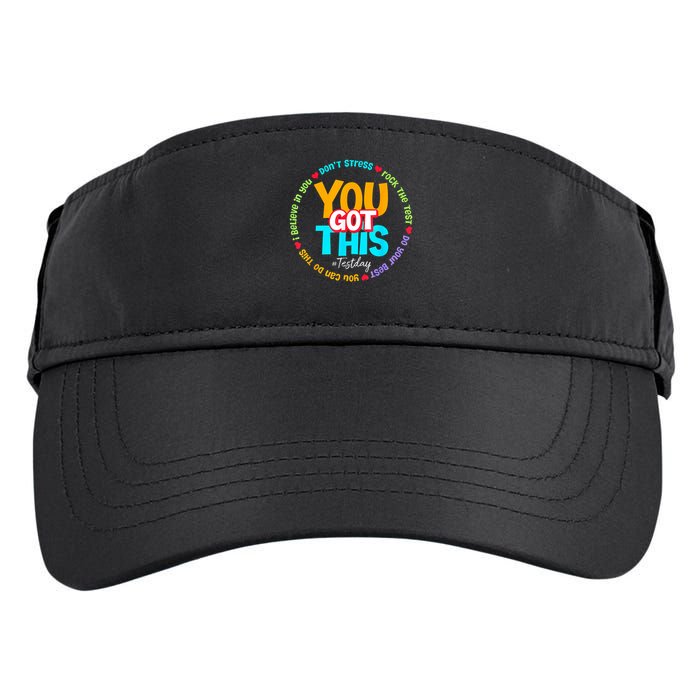 Test Day Rock The Test Testing Day You Got This  Adult Drive Performance Visor