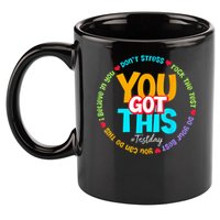 Test Day Rock The Test Testing Day You Got This  11oz C Handle Ceramic Mug