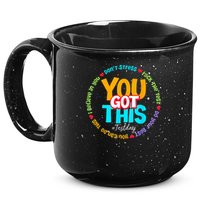 Test Day Rock The Test Testing Day You Got This  15oz Campfire Ceramic Mug