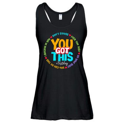 Test Day Rock The Test Testing Day You Got This  Ladies Essential Flowy Tank