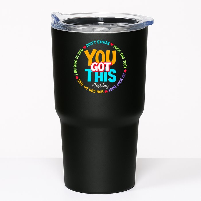 Test Day Rock The Test Testing Day You Got This  Tumbler