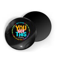 Test Day Rock The Test Testing Day You Got This  Magnet