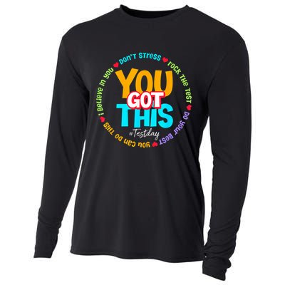 Test Day Rock The Test Testing Day You Got This  Cooling Performance Long Sleeve Crew