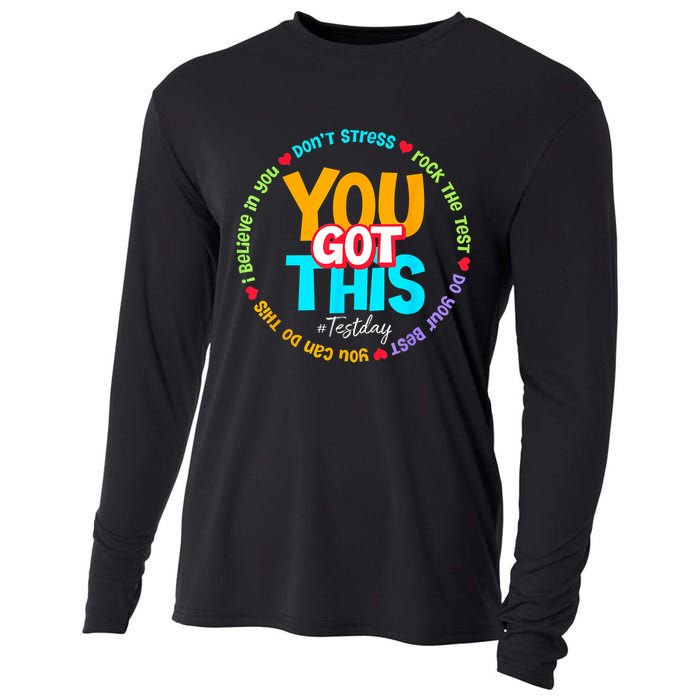 Test Day Rock The Test Testing Day You Got This  Cooling Performance Long Sleeve Crew