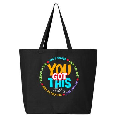 Test Day Rock The Test Testing Day You Got This  25L Jumbo Tote