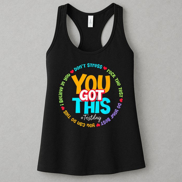 Test Day Rock The Test Testing Day You Got This  Womens Tank Top