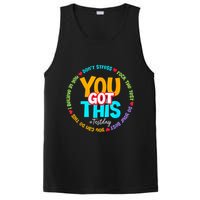 Test Day Rock The Test Testing Day You Got This  PosiCharge Competitor Tank