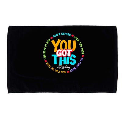 Test Day Rock The Test Testing Day You Got This  Microfiber Hand Towel