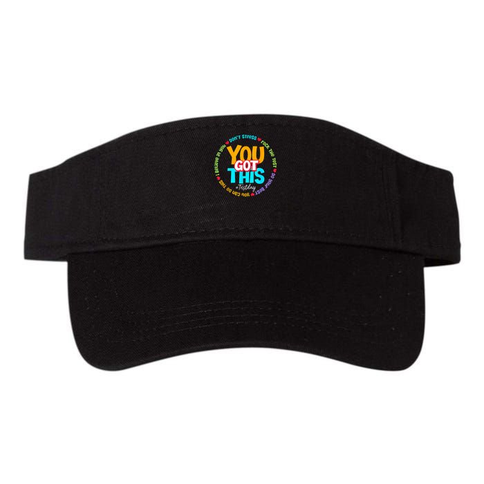 Test Day Rock The Test Testing Day You Got This  Visor