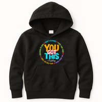 Test Day Rock The Test Testing Day You Got This  Kids Hoodie