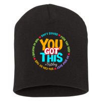 Test Day Rock The Test Testing Day You Got This  Short Acrylic Beanie