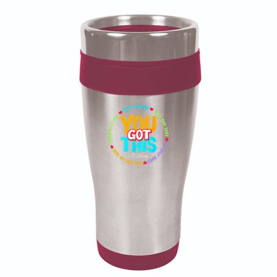 Test Day Rock The Test Testing Day You Got This  16oz Travel Tumbler