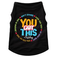 Test Day Rock The Test Teacher Testing Day You Got This Doggie Tank
