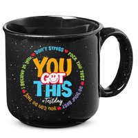 Test Day Rock The Test Teacher Testing Day You Got This 15oz Campfire Ceramic Mug