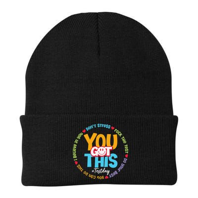 Test Day Rock The Test Teacher Testing Day You Got This Beanie