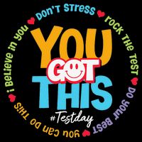 Test Day Rock The Test Teacher Testing Day You Got This Drawstring Bag
