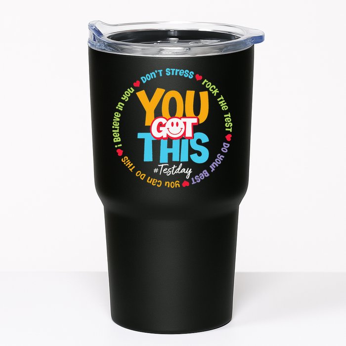 Test Day Rock The Test Teacher Testing Day You Got This Tumbler