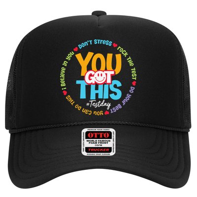 Test Day Rock The Test Teacher Testing Day You Got This Trucker Hat