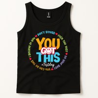 Test Day Rock The Test Teacher Testing Day You Got This Tank Top