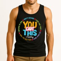 Test Day Rock The Test Teacher Testing Day You Got This Tank Top