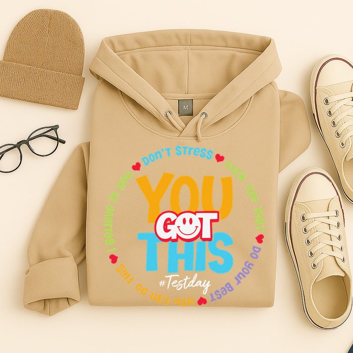 Test Day Rock The Test Teacher Testing Day You Got This Hoodie