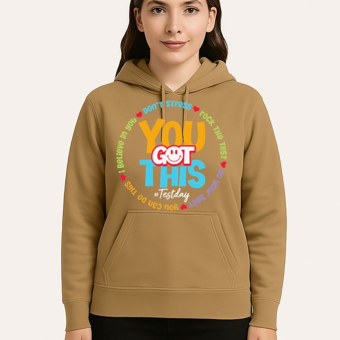Test Day Rock The Test Teacher Testing Day You Got This Hoodie