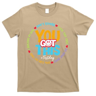 Test Day Rock The Test Teacher Testing Day You Got This T-Shirt