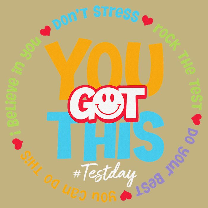 Test Day Rock The Test Teacher Testing Day You Got This Magnet