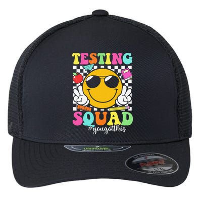 Test Day Rock The Test Teacher Testing Day You Got This Flexfit Unipanel Trucker Cap