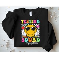Test Day Rock The Test Teacher Testing Day You Got This Sweatshirt