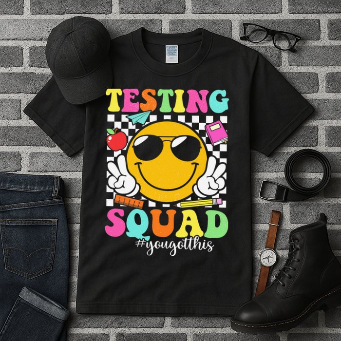Test Day Rock The Test Teacher Testing Day You Got This Tall T-Shirt