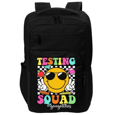 Test Day Rock The Test Teacher Testing Day You Got This Impact Tech Backpack