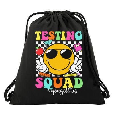 Test Day Rock The Test Teacher Testing Day You Got This Drawstring Bag