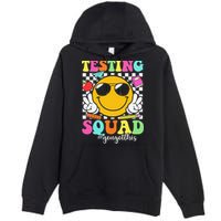 Test Day Rock The Test Teacher Testing Day You Got This Premium Pullover Hoodie