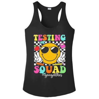 Test Day Rock The Test Teacher Testing Day You Got This Ladies PosiCharge Competitor Racerback Tank