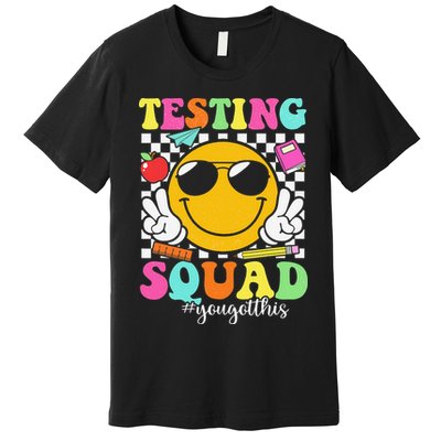 Test Day Rock The Test Teacher Testing Day You Got This Premium T-Shirt