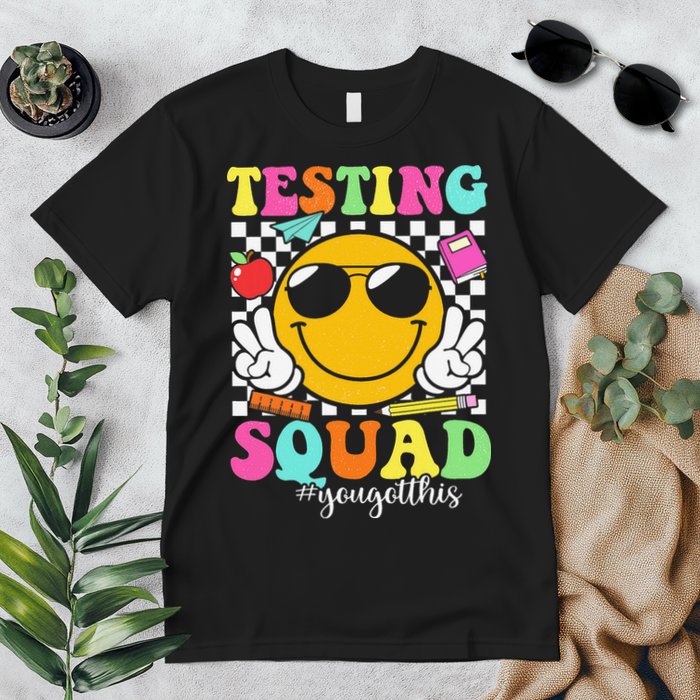 Test Day Rock The Test Teacher Testing Day You Got This Premium T-Shirt