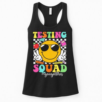 Test Day Rock The Test Teacher Testing Day You Got This Womens Tank Top