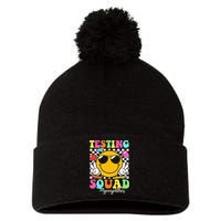Test Day Rock The Test Teacher Testing Day You Got This Pom Pom 12in Knit Beanie
