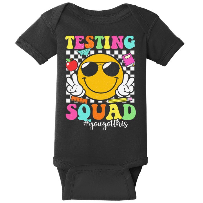 Test Day Rock The Test Teacher Testing Day You Got This Baby Bodysuit