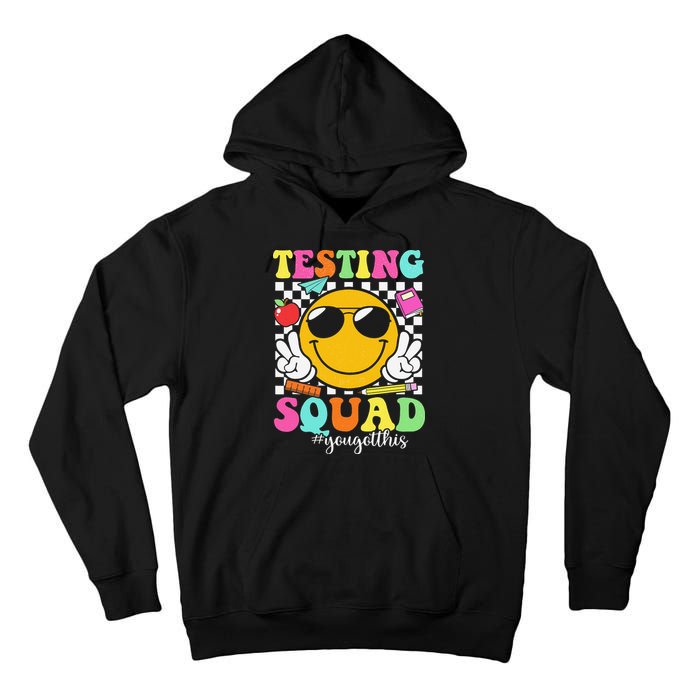 Test Day Rock The Test Teacher Testing Day You Got This Tall Hoodie